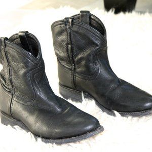 Frye Short Black Boots